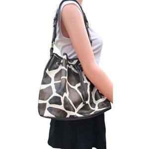 Women's Animal Print Shoulder Tote
